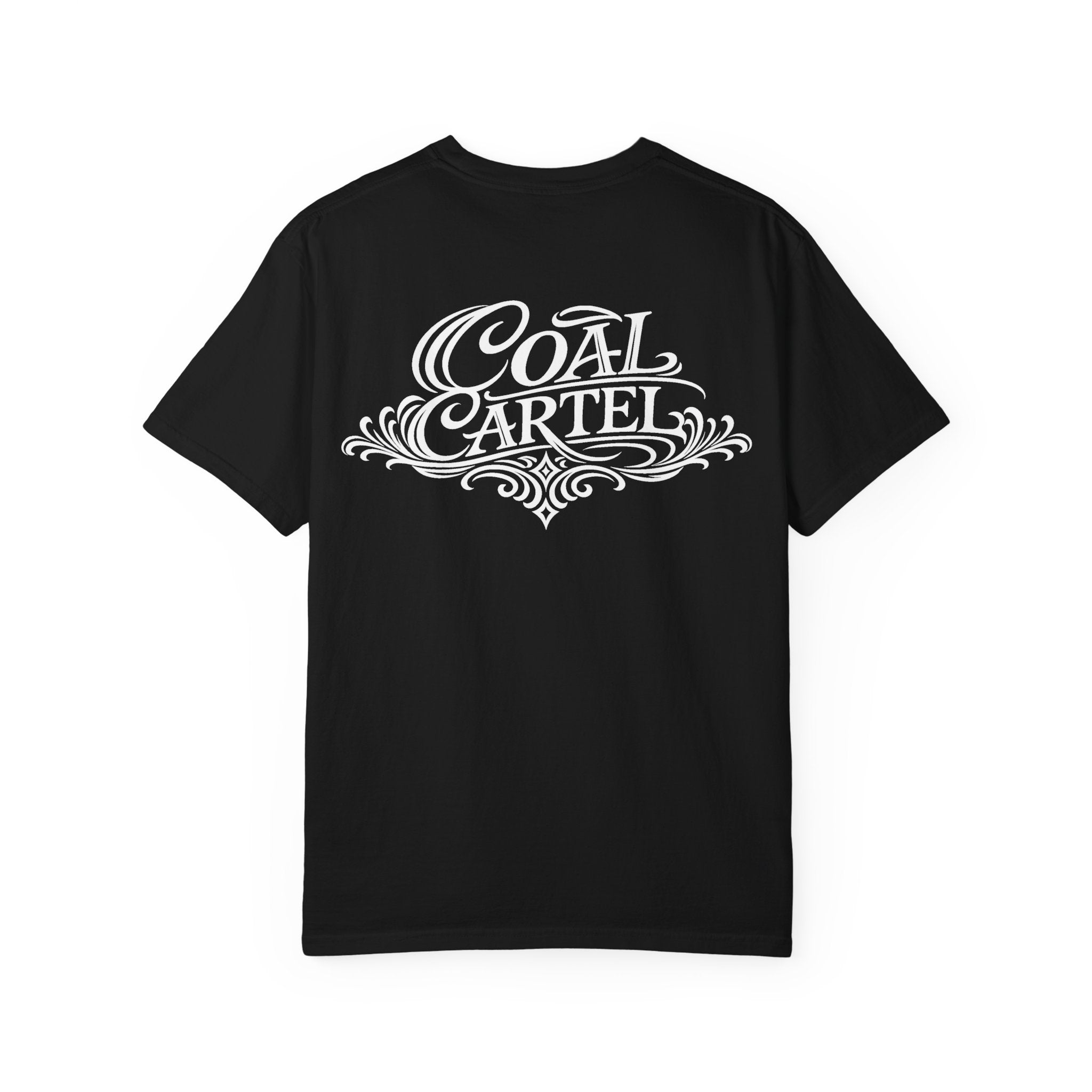 Coal Cartel Logo T-Shirt — Vintage Script Graphic Tee