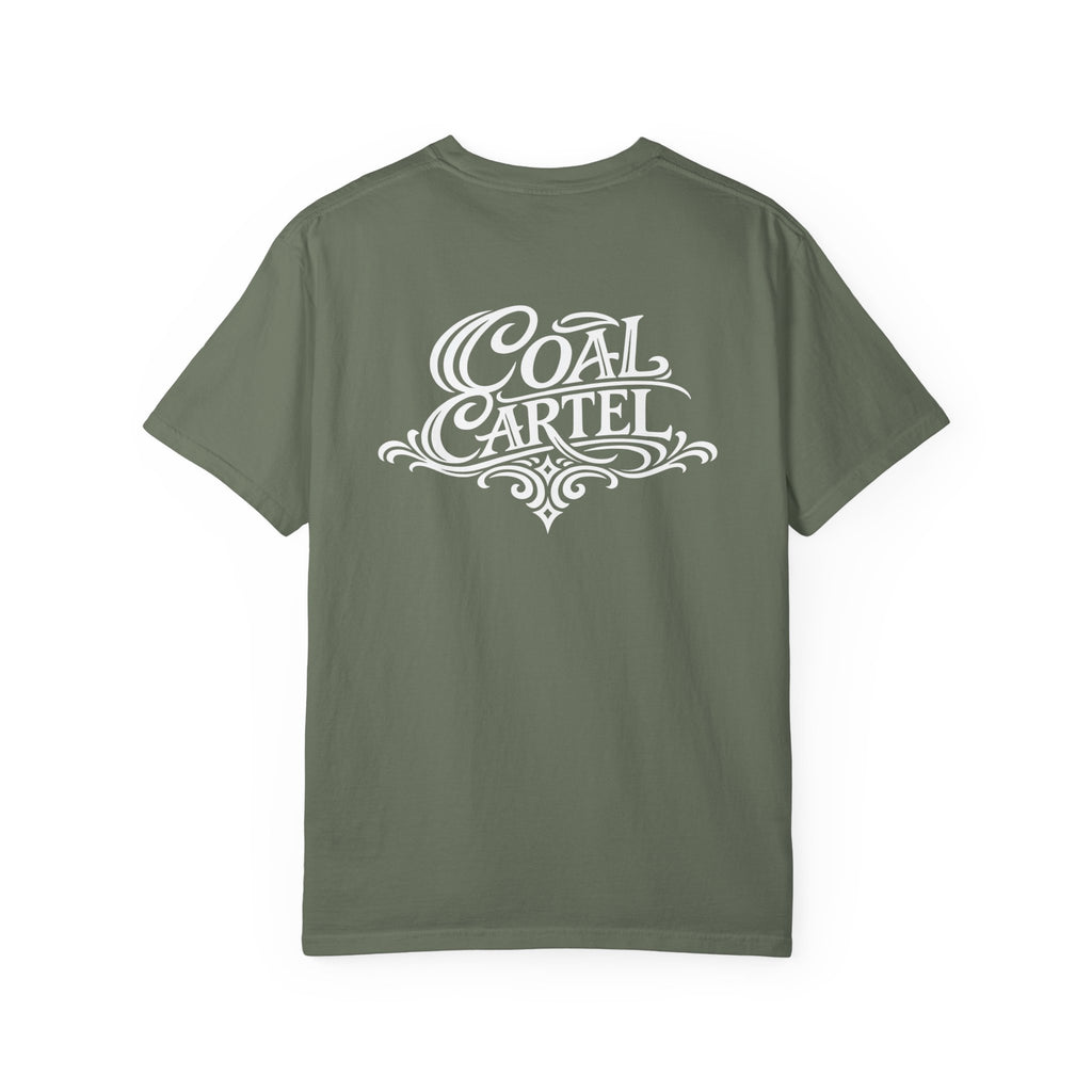 Coal Cartel Logo T-Shirt — Vintage Script Graphic Tee