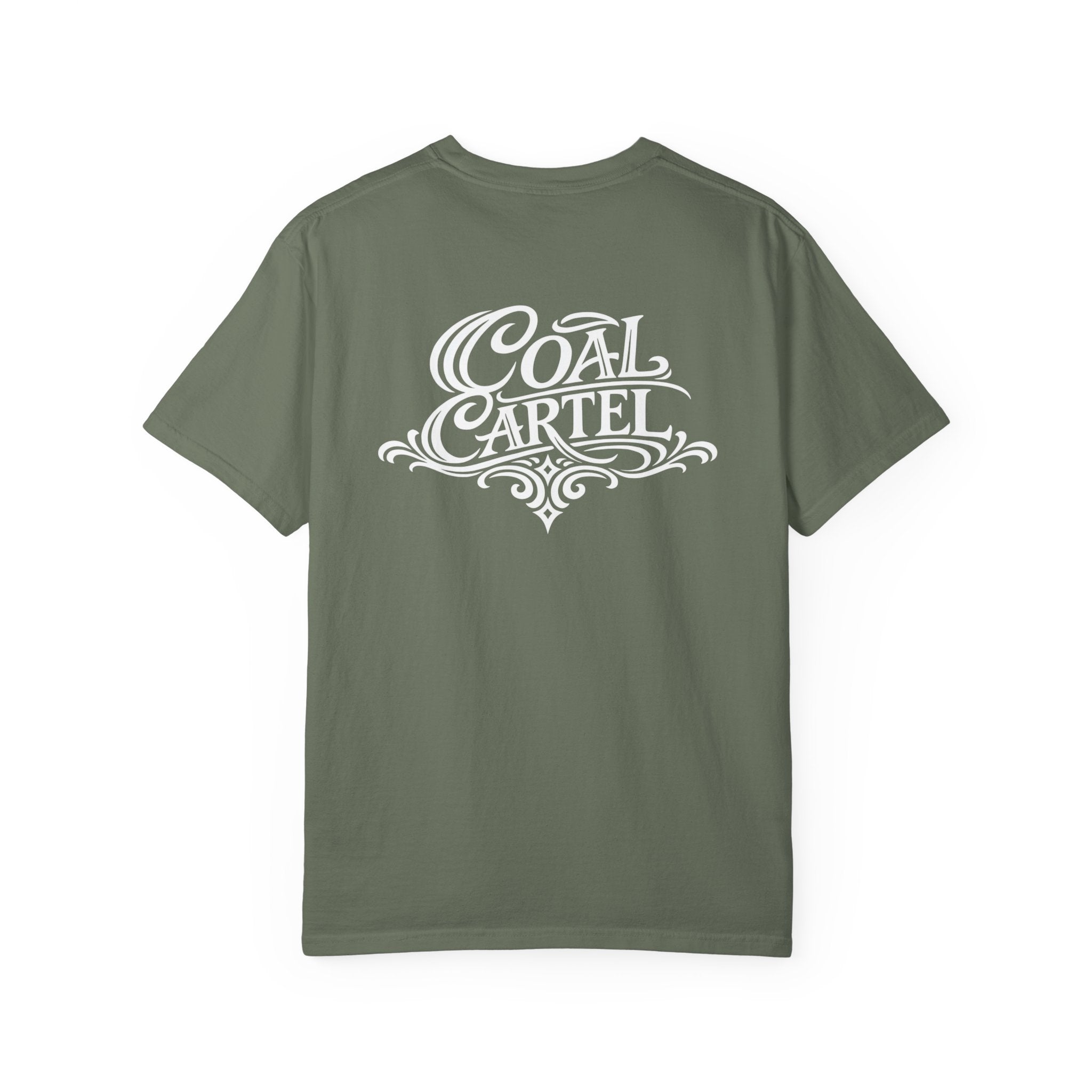 Coal Cartel Logo T-Shirt — Vintage Script Graphic Tee