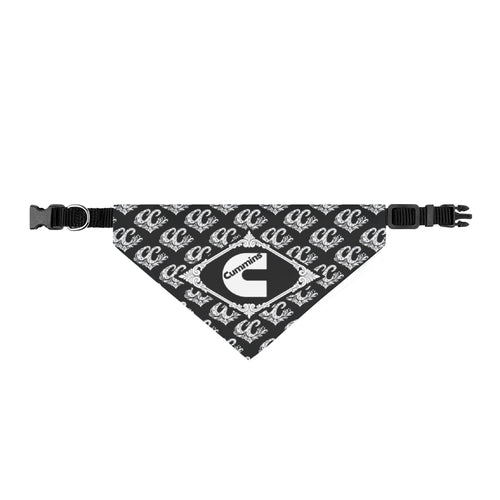 Clip-On Pet Bandana — "Coal Cartel Cummins"