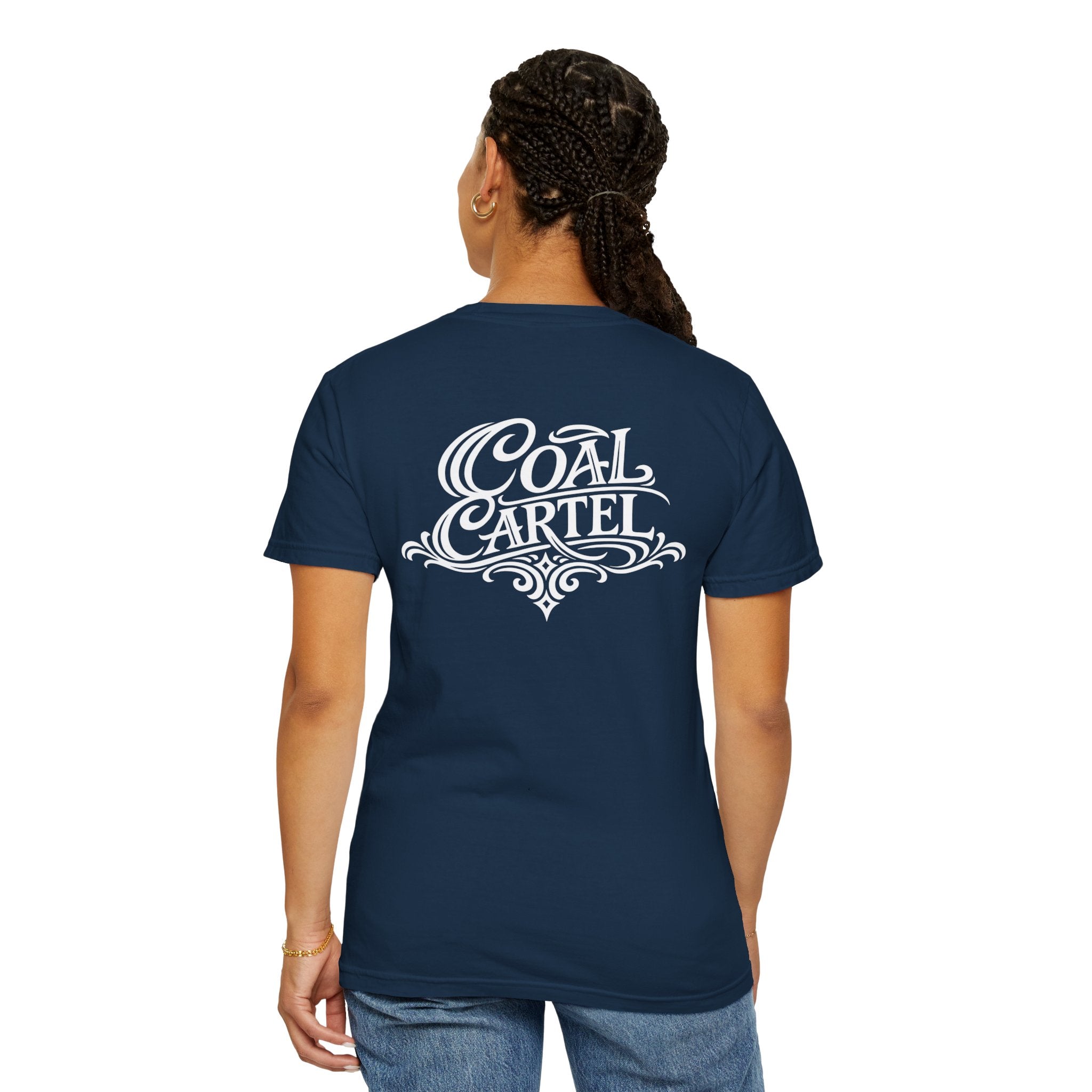 Coal Cartel Logo T-Shirt — Vintage Script Graphic Tee
